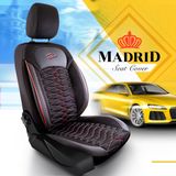 Navlake za autosjedalice za Renault Clio (IV) 2012-2019 MADRID_Crvena 2+3